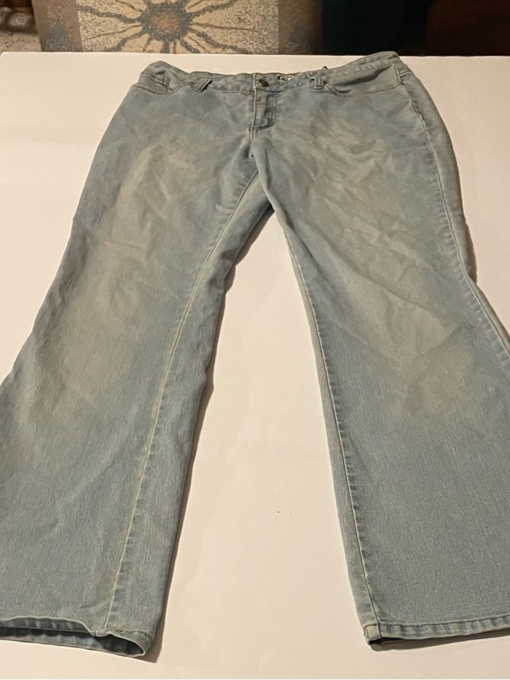 Roxy Light Wash Flared Jeans